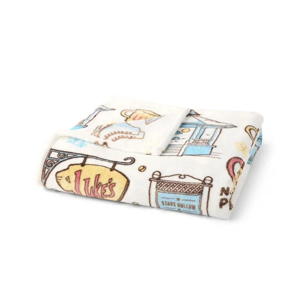 New Gilmore Girls Plush Silk Touch Throw Blanket